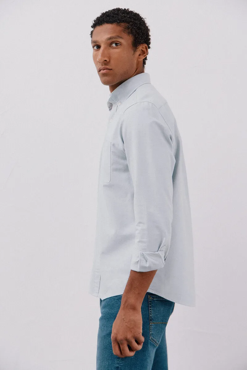 Plain Oxford shirt