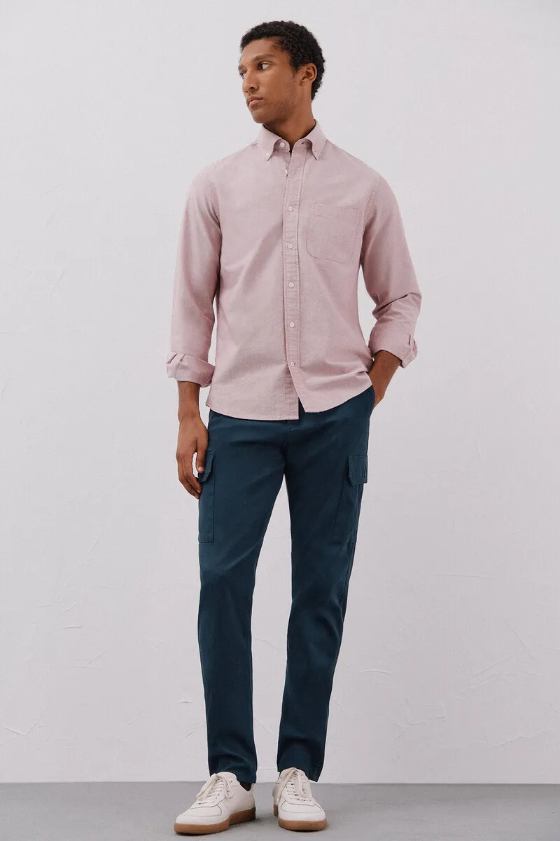 Plain Oxford shirt