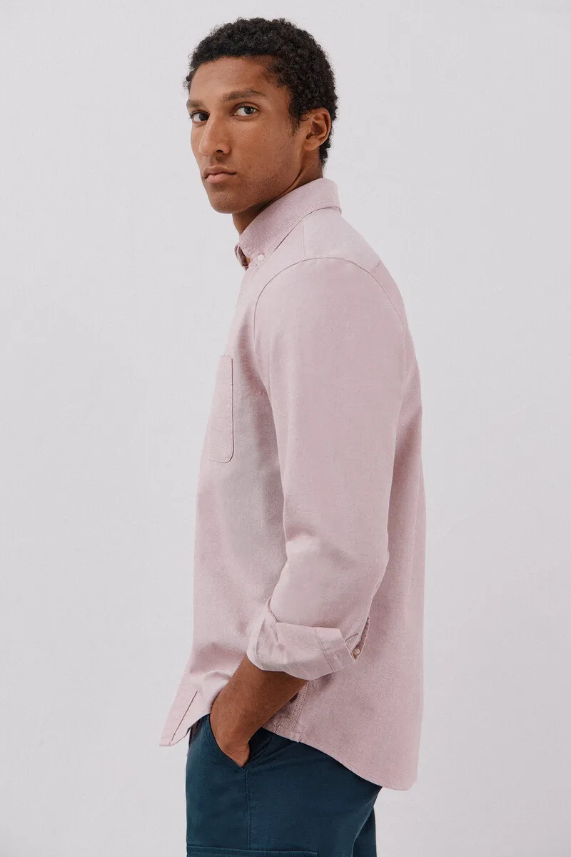 Plain Oxford shirt
