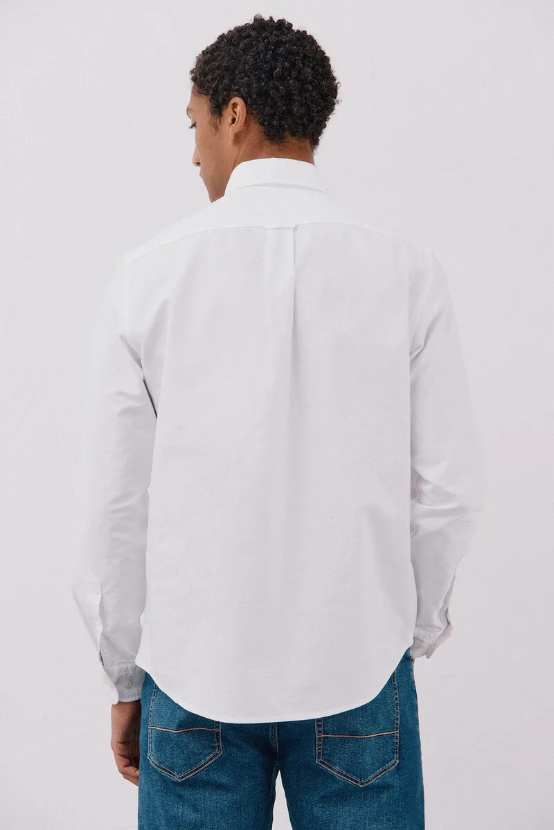 Plain Oxford shirt
