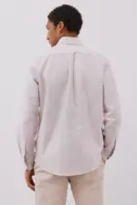 Candle stripe oxford shirt