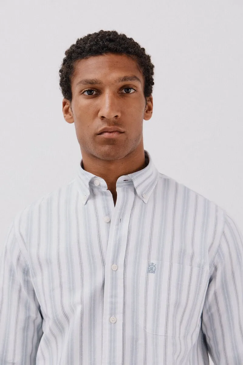 Striped Oxford shirt