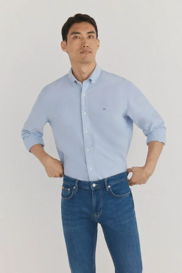 Iconic plain oxford shirt