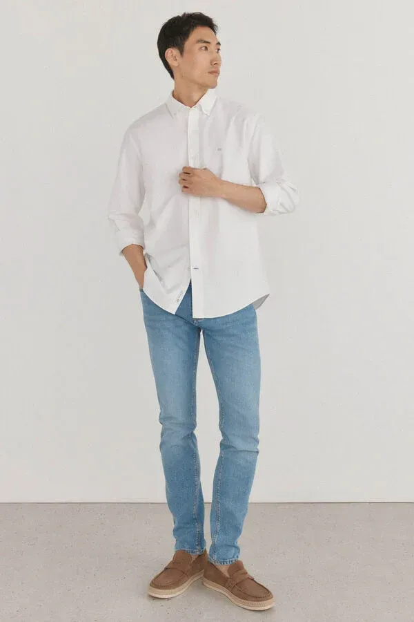 Iconic plain oxford shirt
