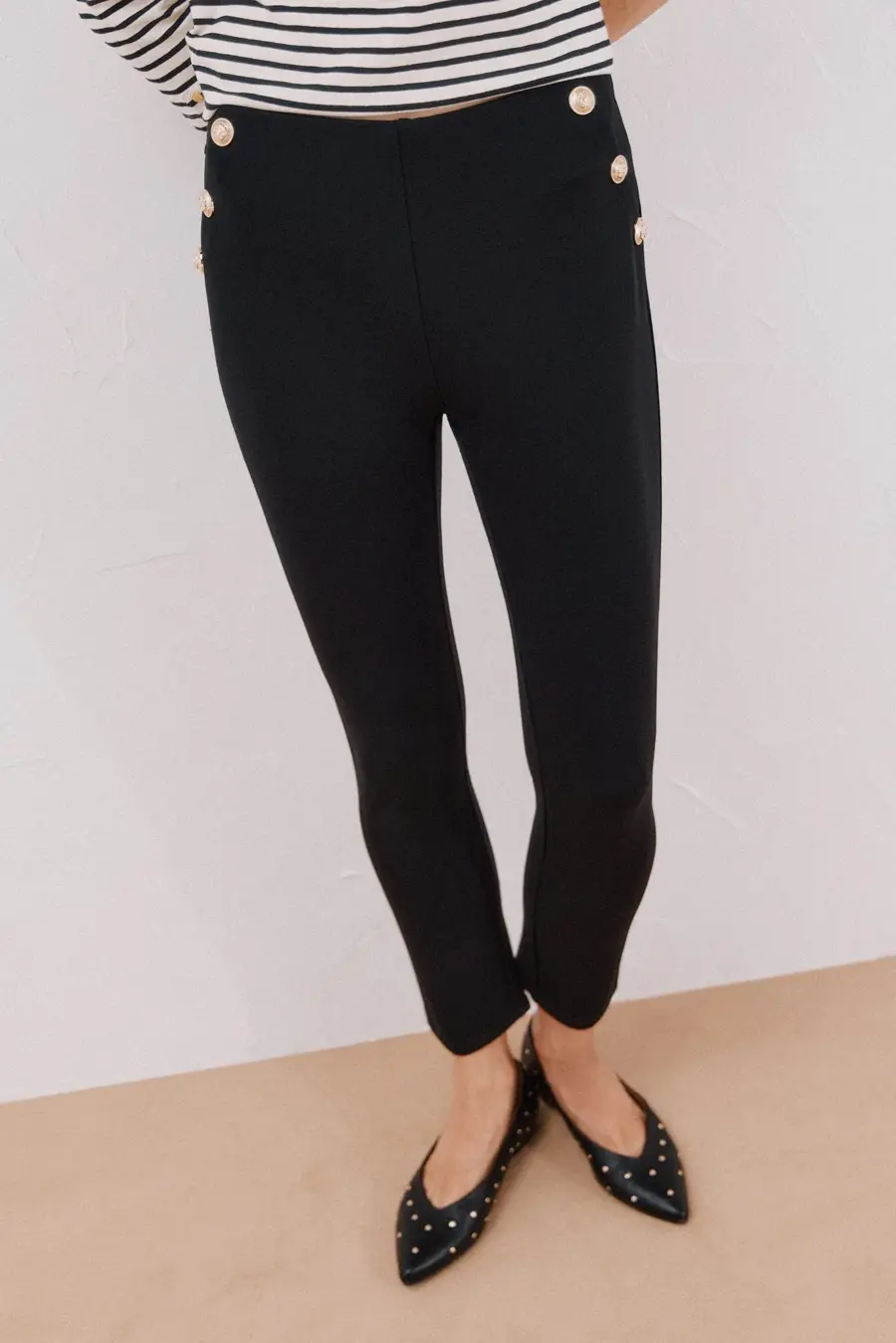 Women's jersey-knit leggings