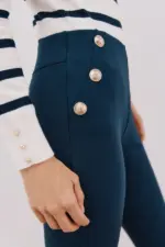 Women's jersey-knit leggings