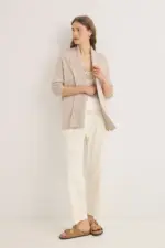 Cardigan with shawl neckline