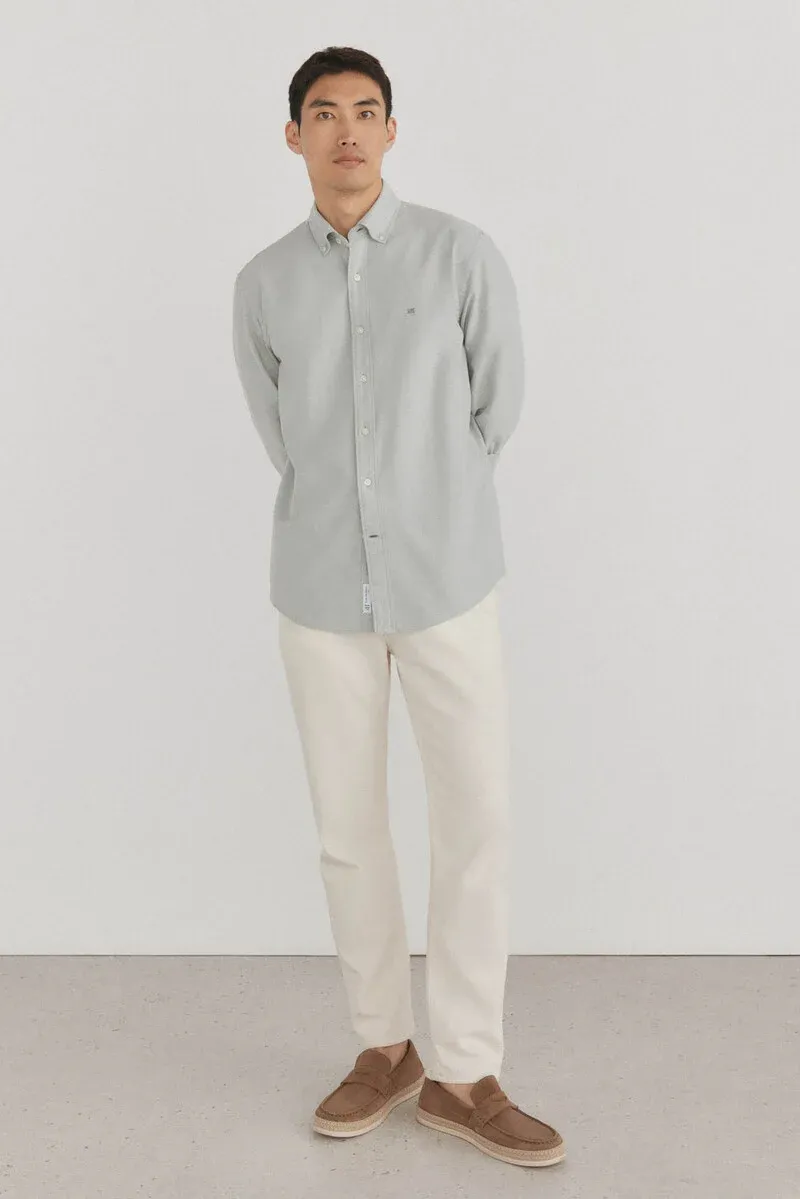 Iconic plain oxford shirt