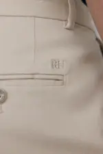 Chino regular fit texture