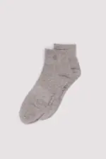 Ribbed ankle sports sock