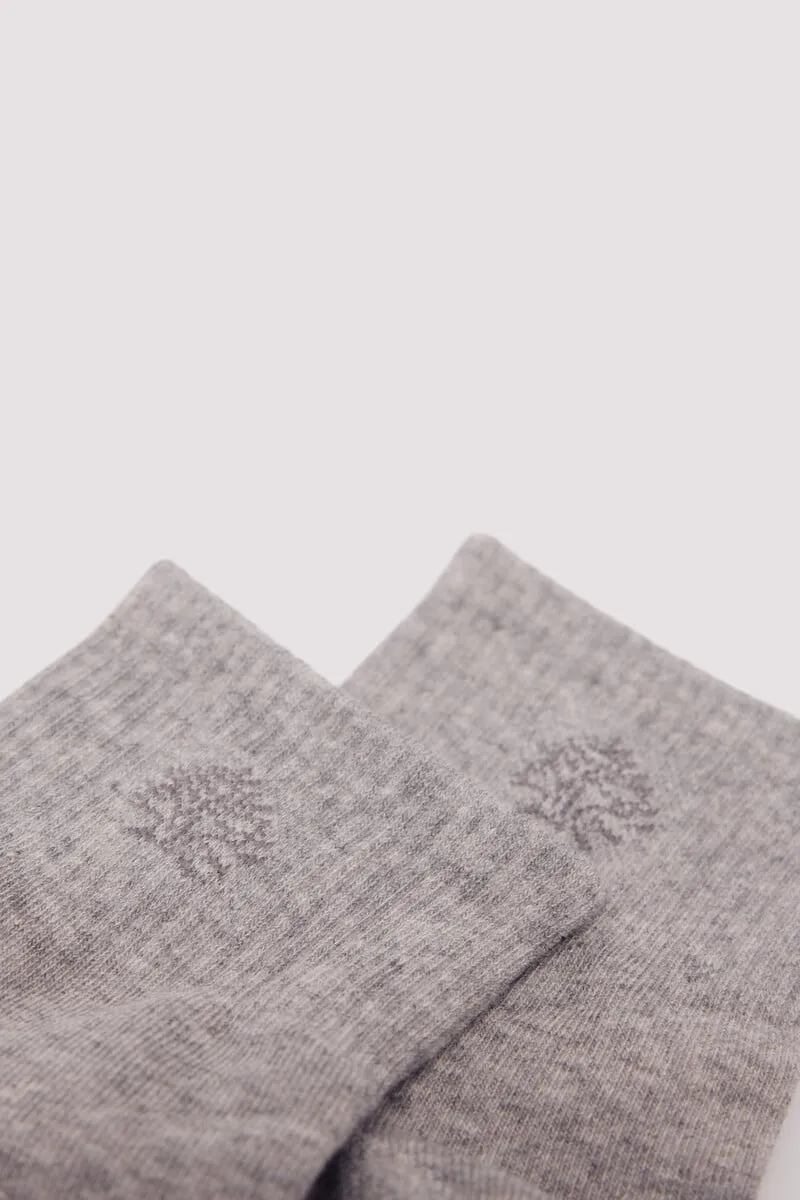 Ribbed ankle sports sock