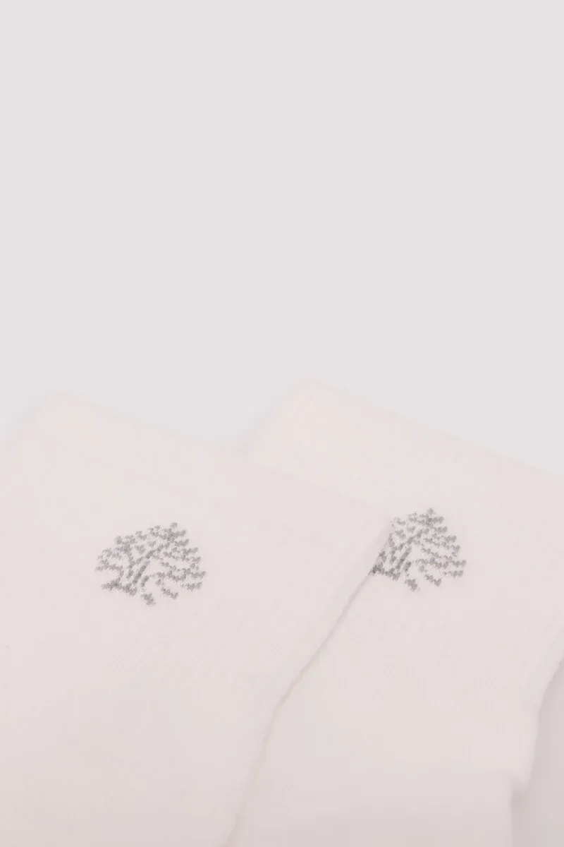 Ribbed ankle sports sock