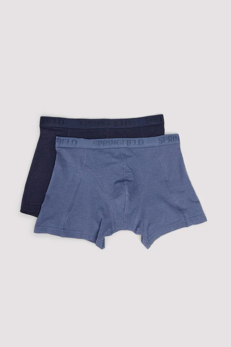 Pack of 2 bamboo boxers