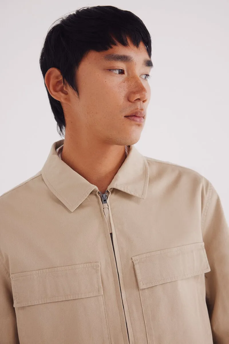 Cotton overshirt