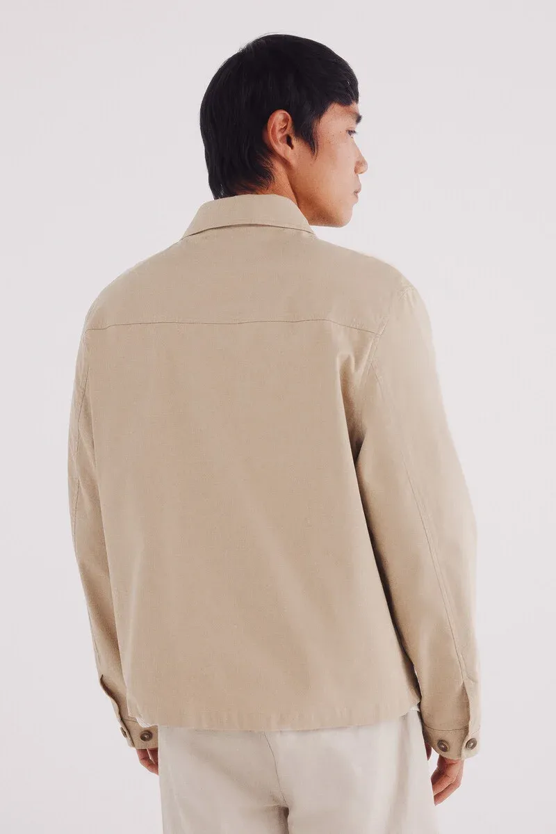 Cotton overshirt