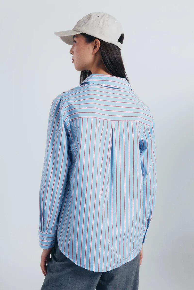 Long striped shirt
