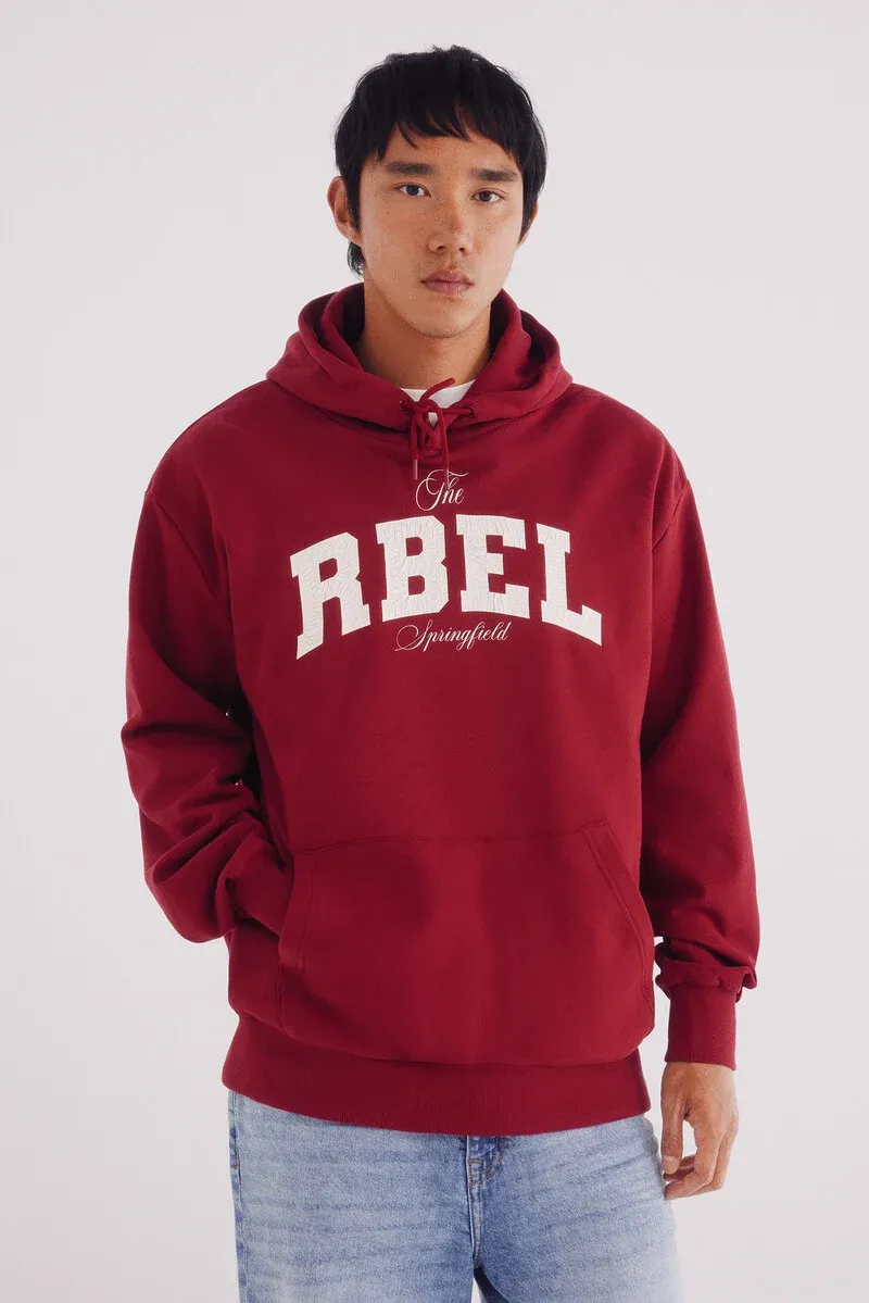 Rbel hooded sweatshirt