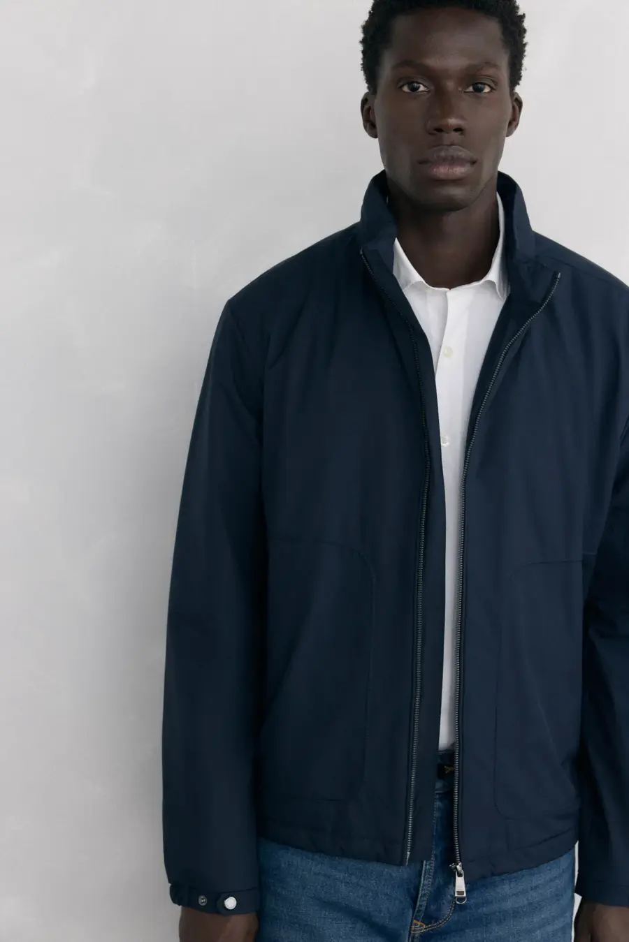 Jacket with removable lining