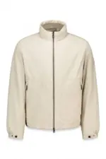 Jacket with removable lining