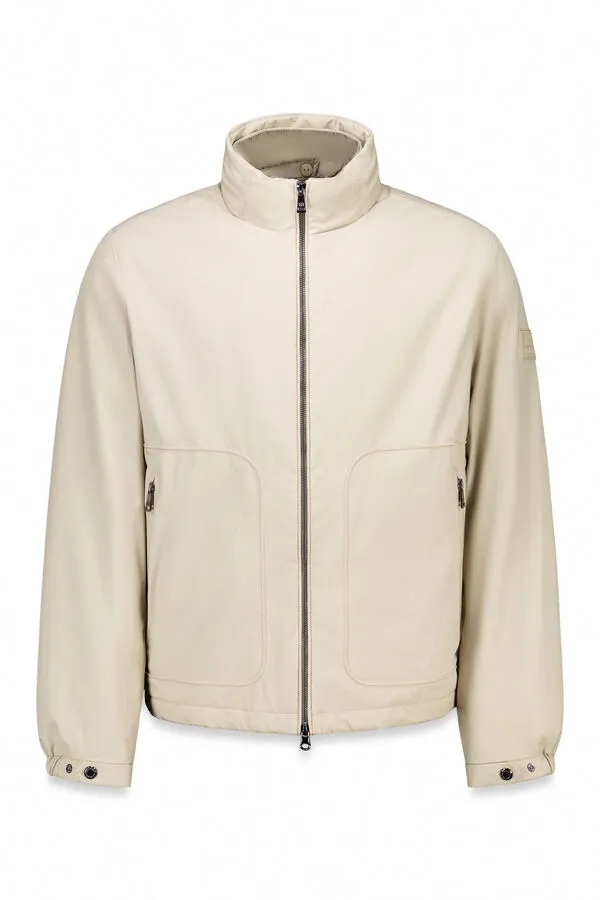 Jacket with removable lining