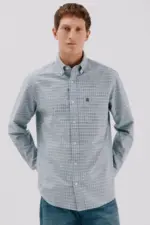 Camisa oxford xadrez