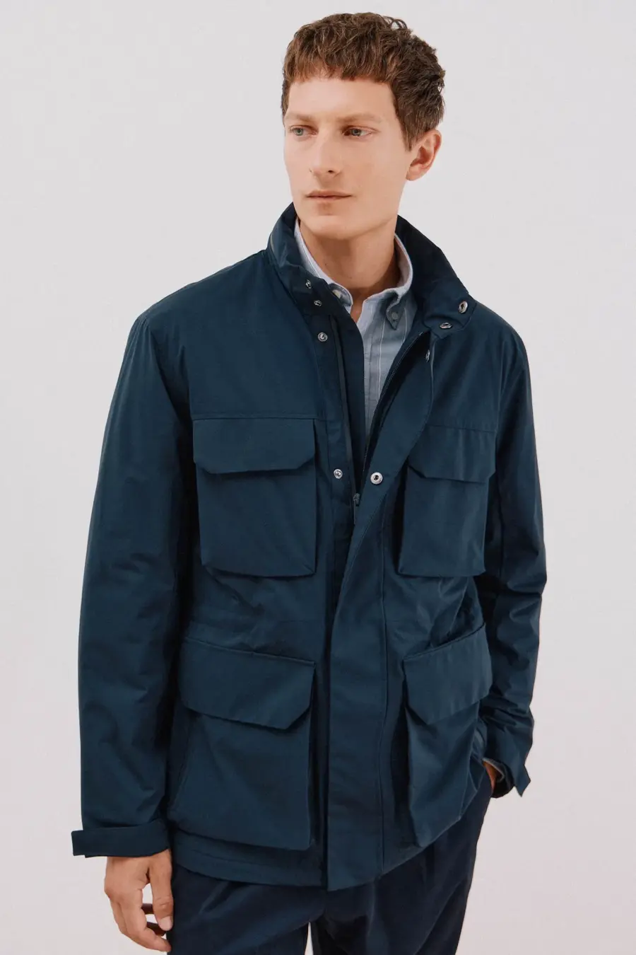 Technical jacket with 4 pockets