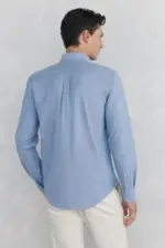 Plain non-iron oxford shirt