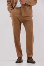 Camel wool pants
