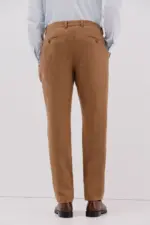 Camel wool pants