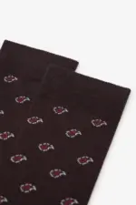 Micro-patterned socks