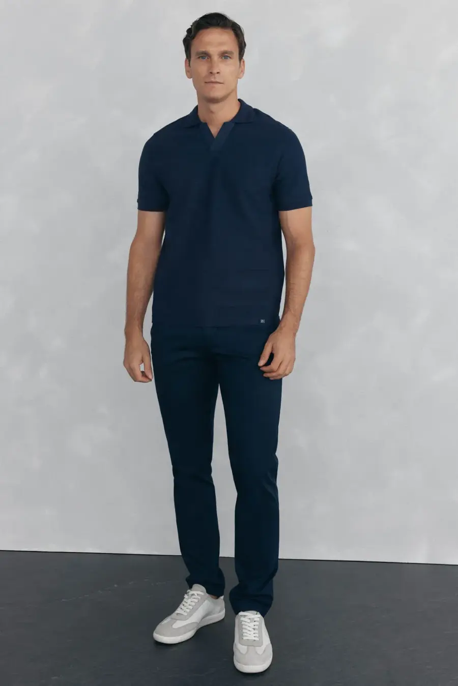 Polo shirt and trousers set