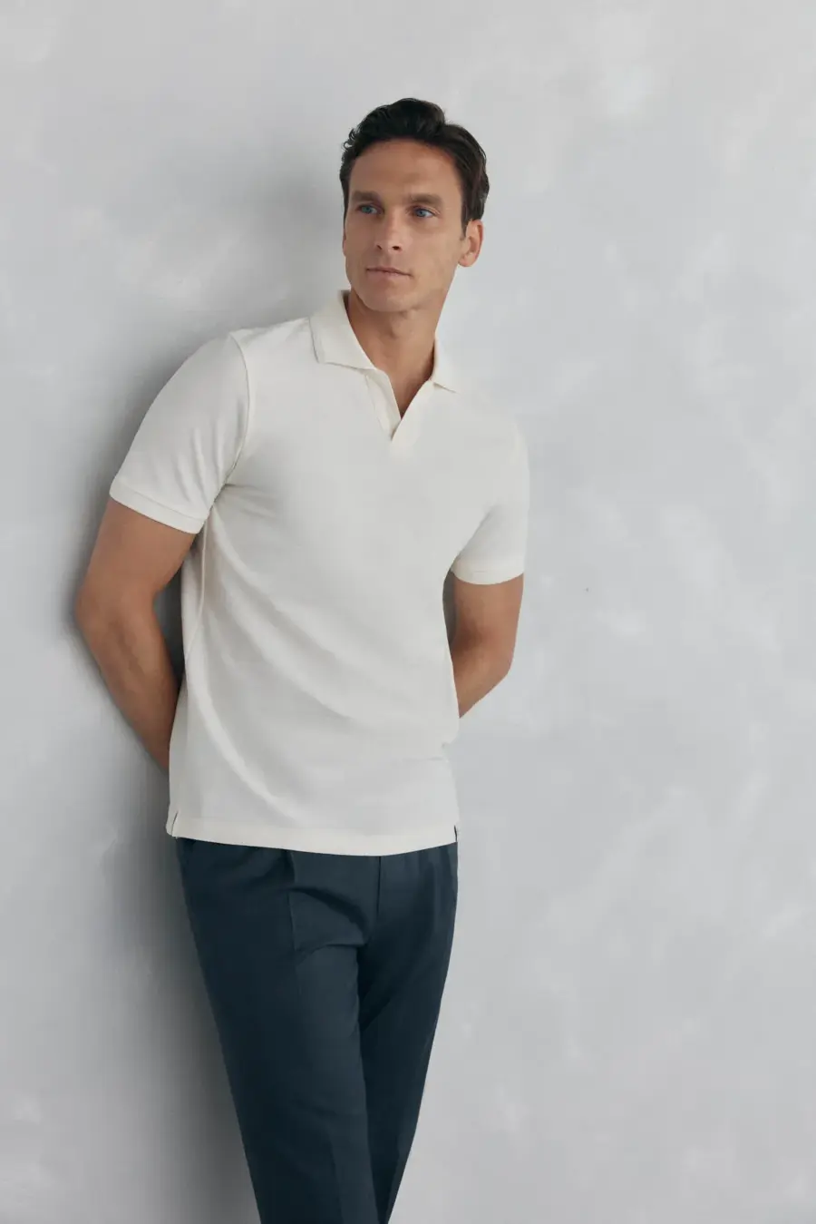 Polo shirt and trousers set