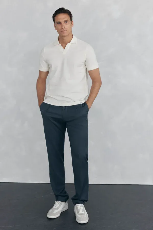 Polo shirt and trousers set