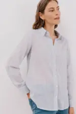 striped cotton shirt