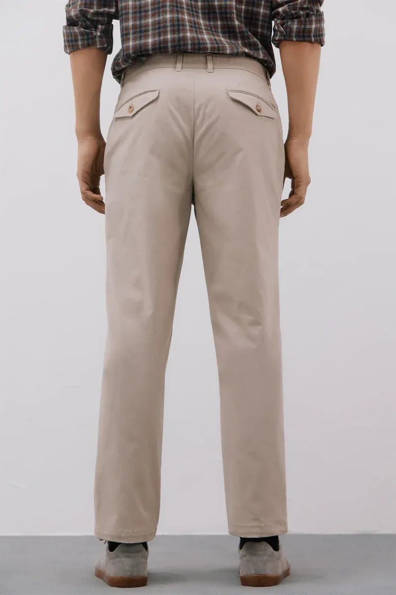 Regular fit comfort chino pants