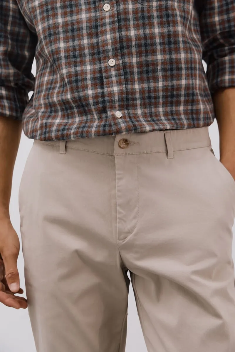 Regular fit comfort chino pants