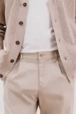 Tapered fit comfort chino pants