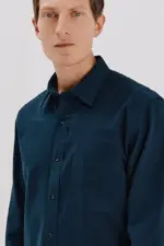 Tencel gabardine shirt