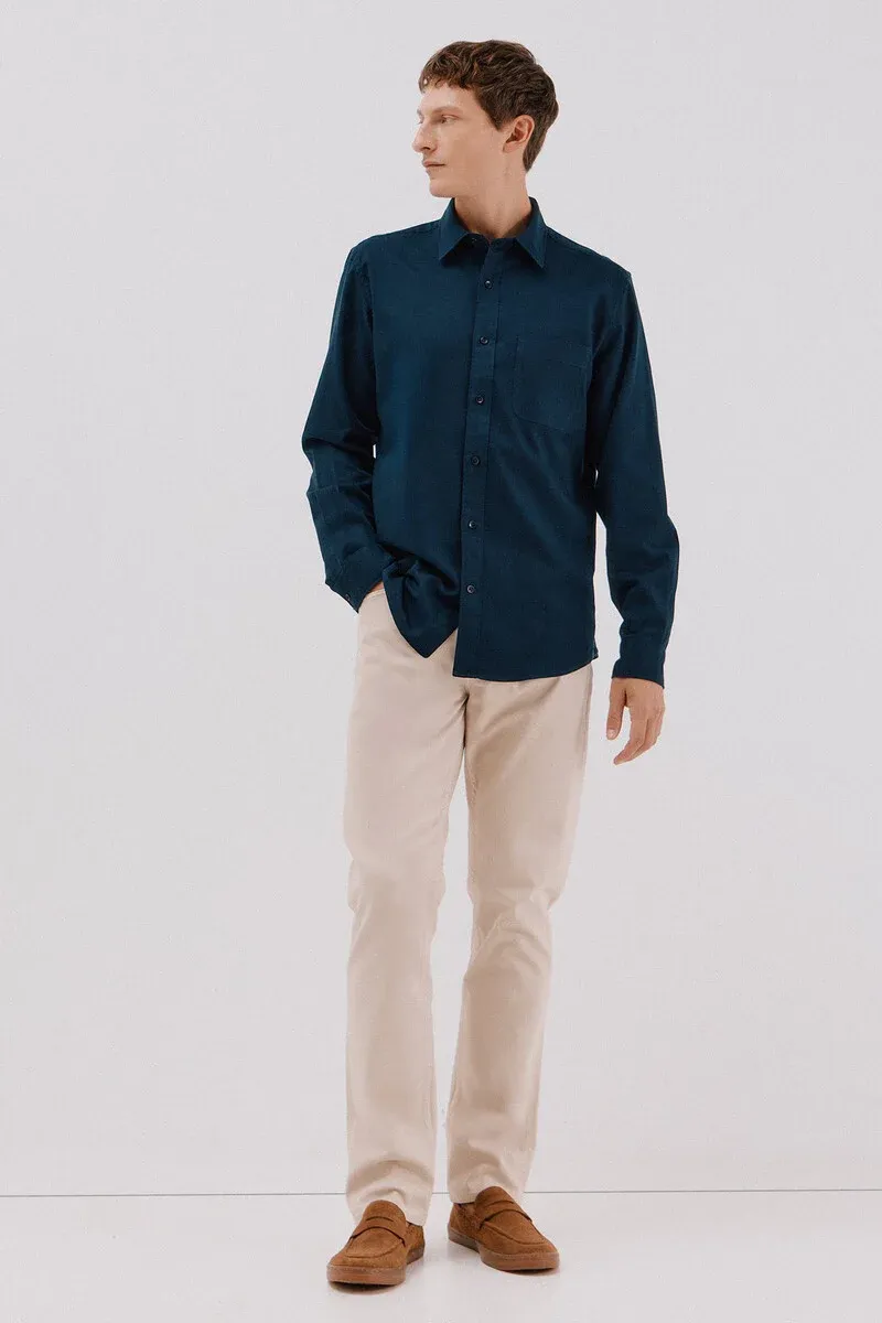 Tencel gabardine shirt