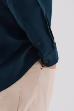 Tencel gabardine shirt