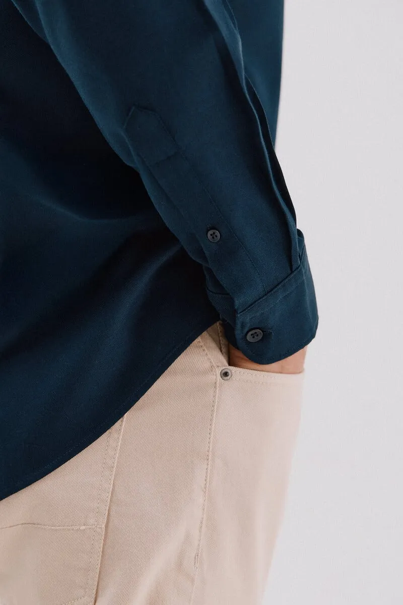 Tencel gabardine shirt