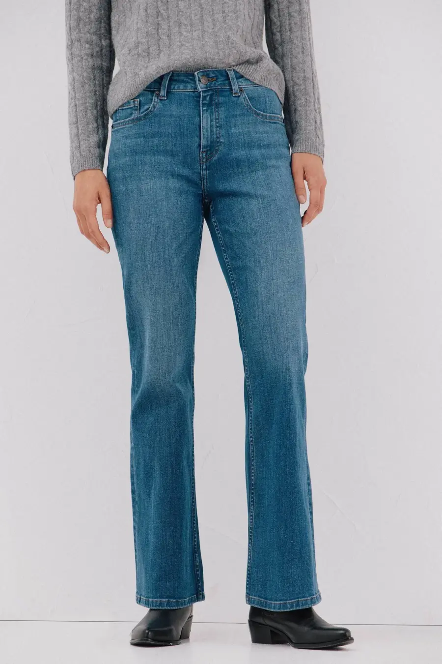 Bell-bottom jeans