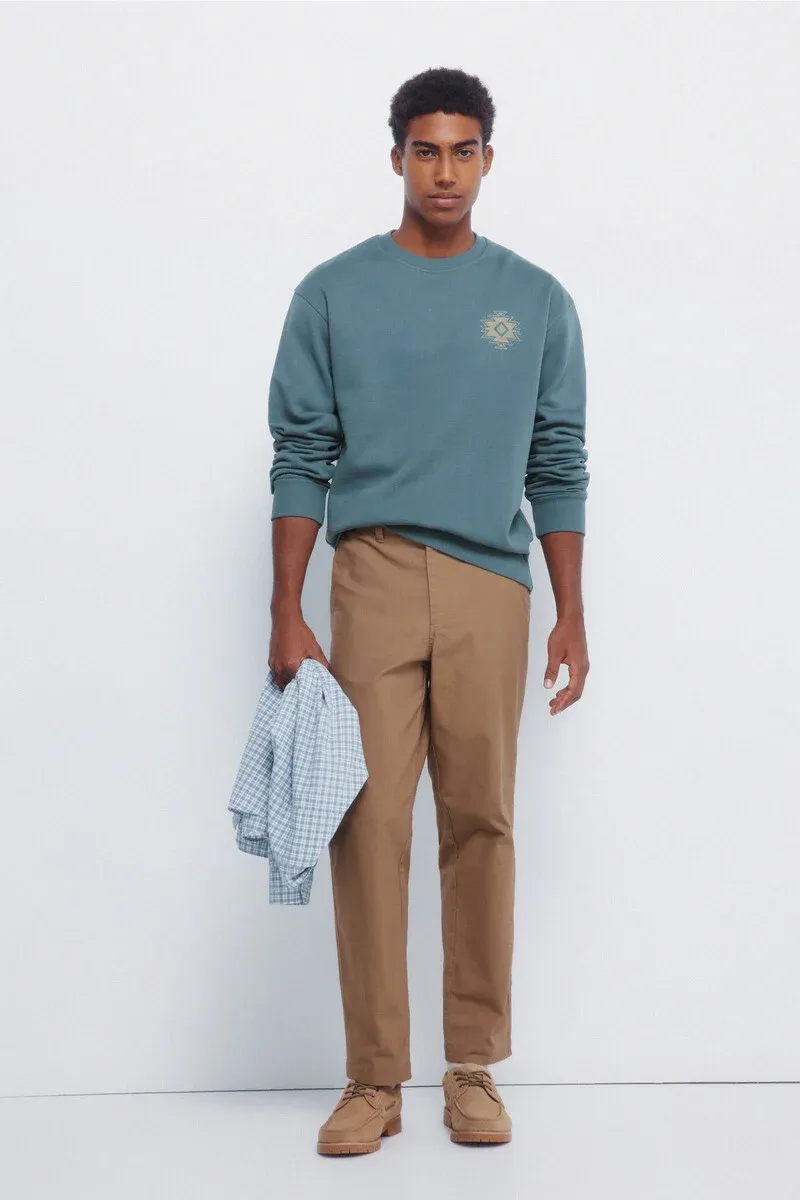 Legend box neck sweatshirt