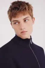 Milano zip-up cardigan