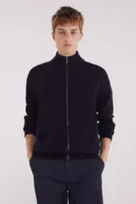 Milano zip-up cardigan