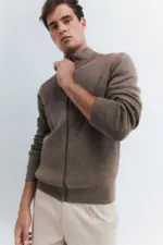 Milano zip-up cardigan