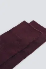 Textured cotton sock