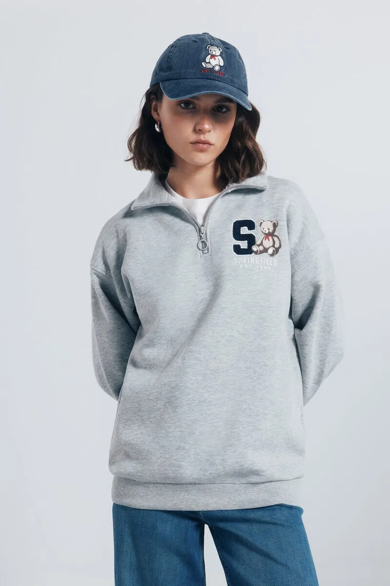 "Springfield" bear sweatshirt