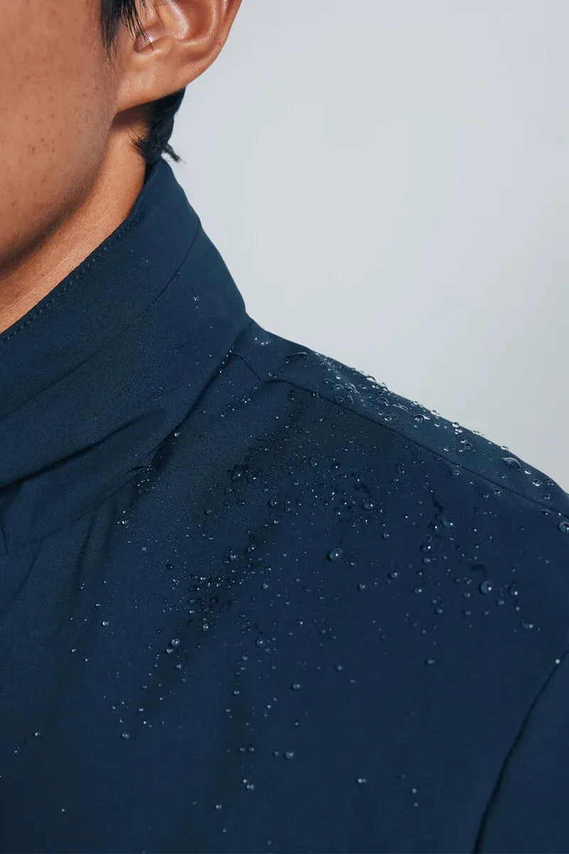 Padded technical jacket