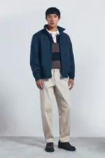 Padded technical jacket